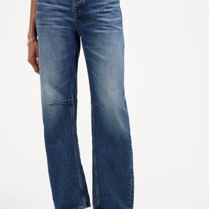 Madewell Darted barrel leg Jean Size 26T